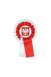 Polish Double Patriotic Rosette