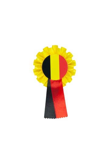 Belgian  Single Patriotic Rosette