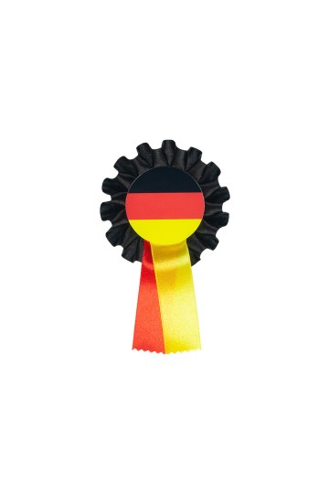 German  Single Patriotic Rosette