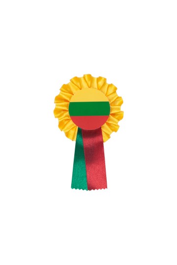 Lithuanian  Single Patriotic Rosette