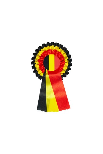 Belgian  Triple Patriotic Rosette