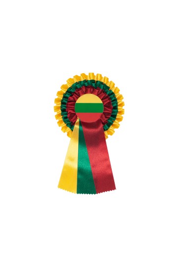 Lithuanian  Triple Patriotic Rosette