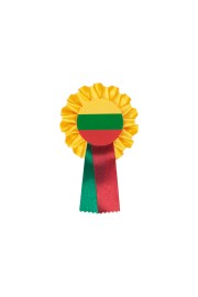 Litwa -  Kotylion Patriotyczny Pojedynczy
